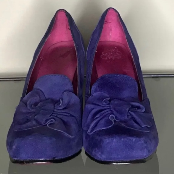 Hush Puppies Shoes - HUSH PUPPIES Purple Leather 5US